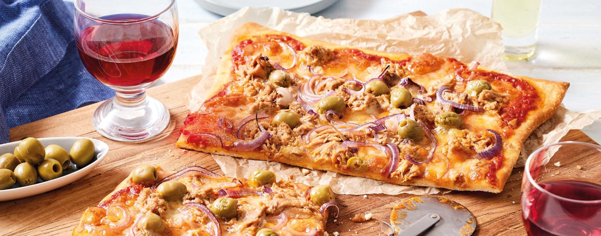 Pizza al tonno für 4 Personen von lidl-kochen.de