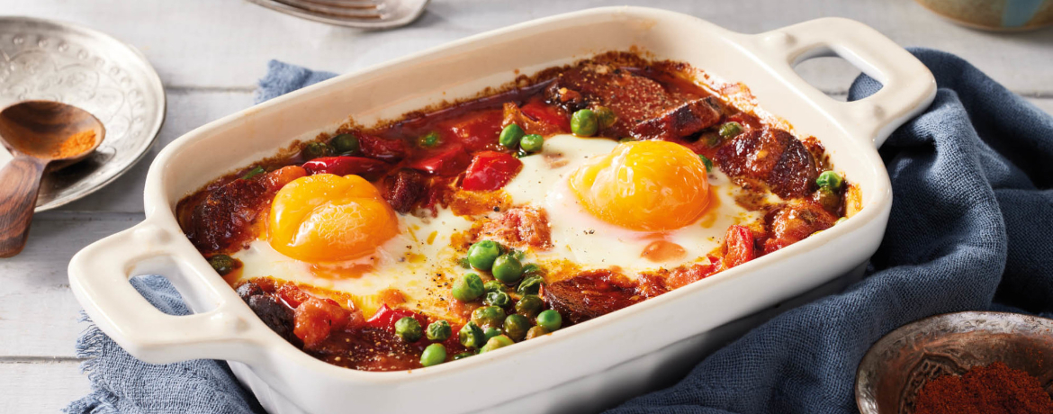 Eier aus dem Ofen in Tomaten-Sauce für 4 Personen von lidl-kochen.de