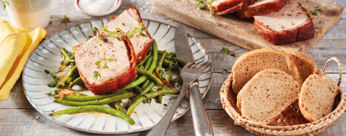 Schweinerückensteak im Speckmantel für 4 Personen von lidl-kochen.de