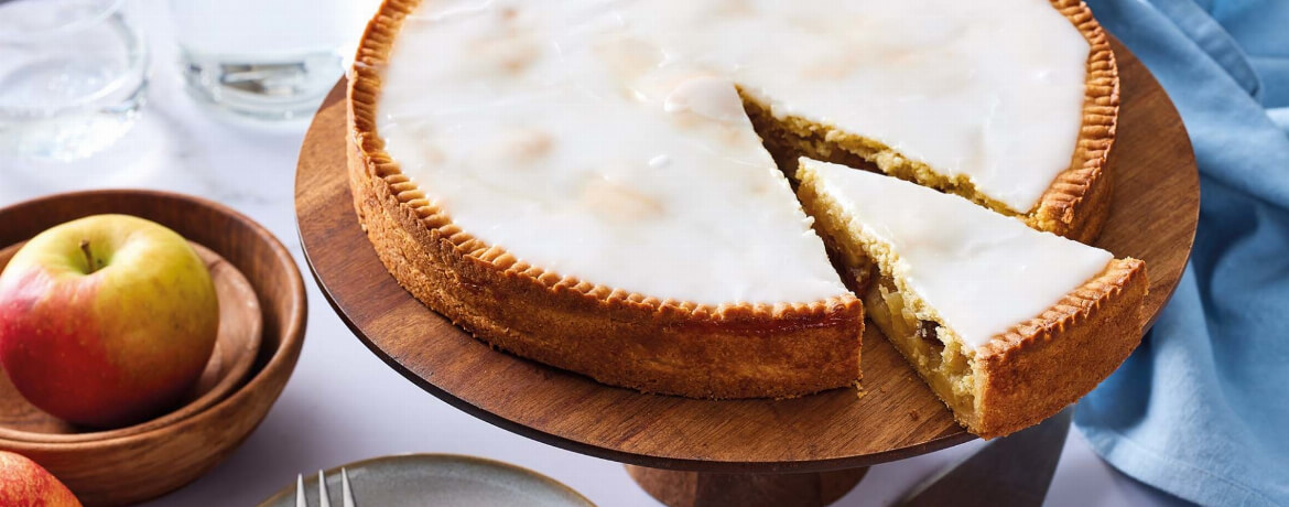 Gedeckte Apfeltorte für 16 Personen von lidl-kochen.de