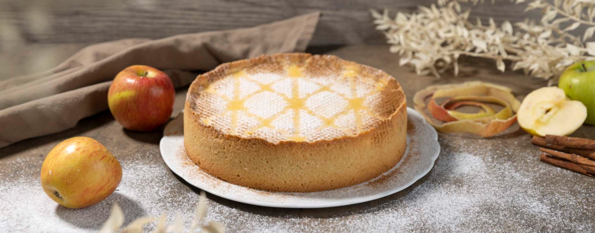 Gateau aux pommes à la crème patissière (Französischer Apfelkuchen) für 12 Personen von lidl-kochen.de