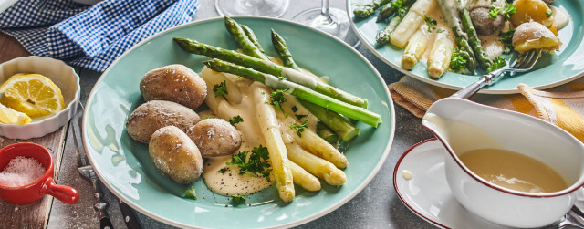 Spargel mit veganer Hollandaise - Rezept | LIDL Kochen