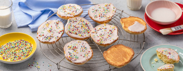 Amerikaner mit Zuckerguss - Rezept | LIDL Kochen Amerikaner mit Zuckerguss - Rezept | LIDL Kochen