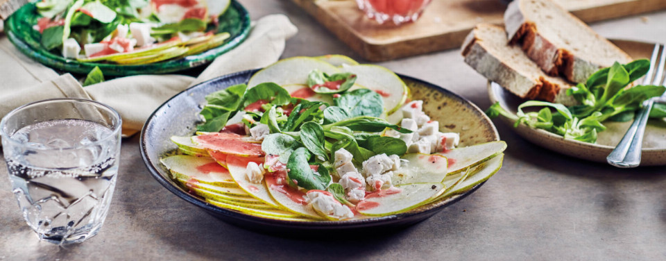 Veganes Birnen-Carpaccio - Rezept | LIDL Kochen