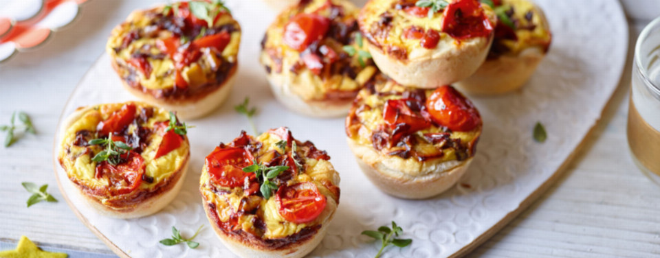 Herzhafte Pizza-Muffins - Rezept | LIDL Kochen