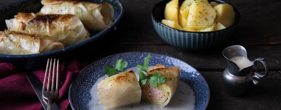 Kohlrouladen in Weißwein-Soße - Rezept | LIDL Kochen Kohlrouladen in Weißwein-Soße - Rezept | LIDL Kochen