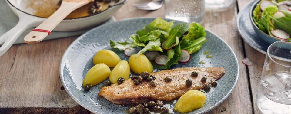 Seezunge mit Zitronen-Butter - Rezept | LIDL Kochen