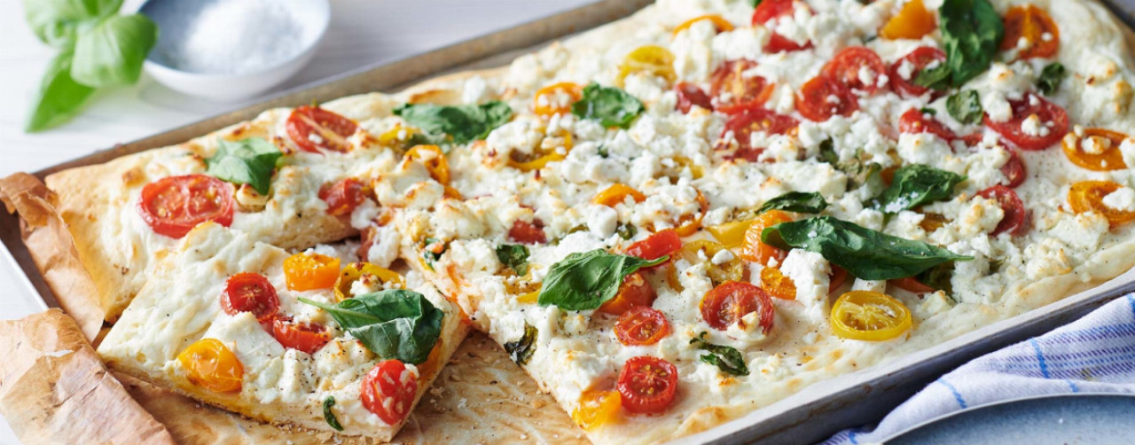 Pizza Bianco Rezept LIDL Kochen