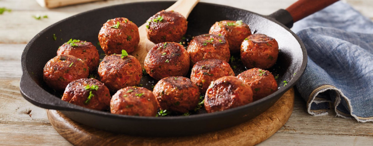 Vegane Paprika-Hackbällchen - Rezept | LIDL Kochen