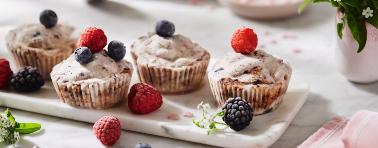 FrozenJoghurtMuffins m Beeren Rezept LIDL Kochen