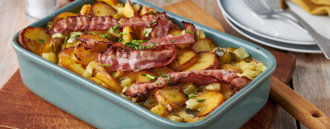 Bratkartoffel-Auflauf mit Bacon - Rezept | LIDL Kochen