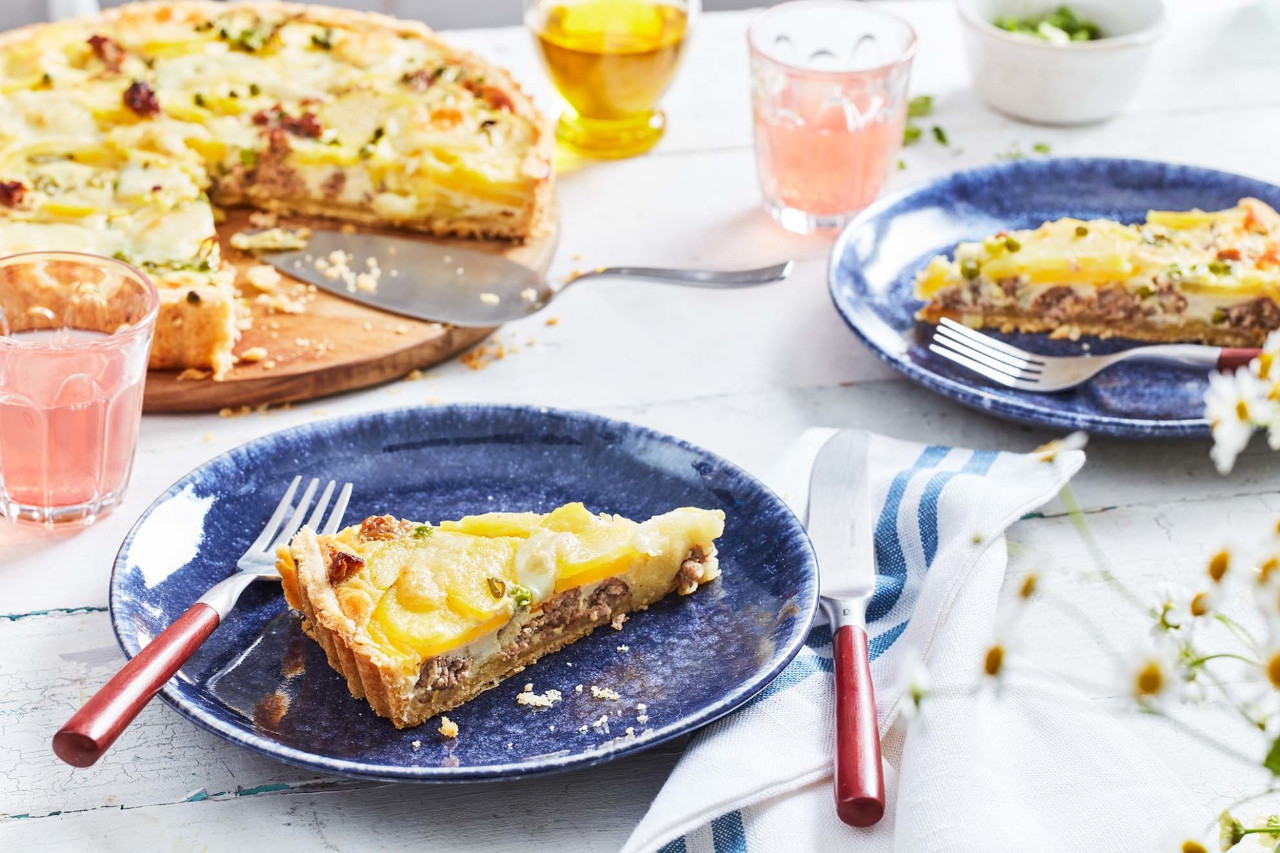 Kartoffel-Hack-Tarte - Rezept | LIDL Kochen