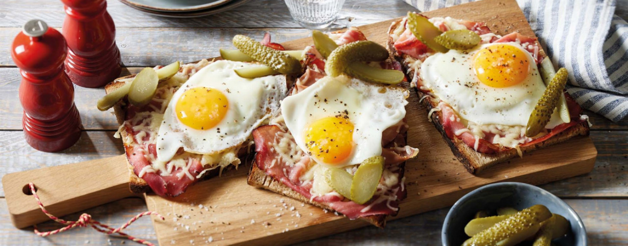 Überbackener Strammer Max mit Käse - Rezept | LIDL Kochen