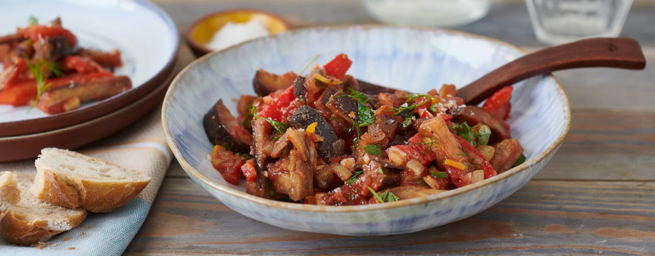 Georgischer Auberginen-Eintopf - Rezept | LIDL Kochen