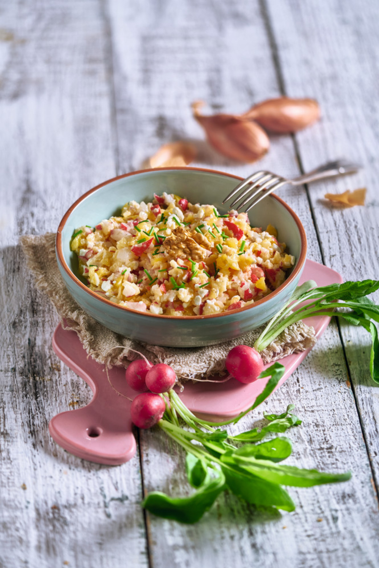 Radieschen-Apfel-Salat - Monsieur Cuisine Rezept