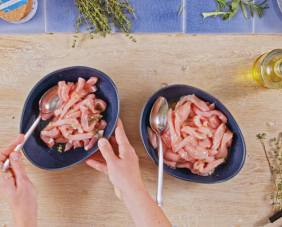 Dies ist Schritt Nr. 2 der Anleitung, wie man das Rezept Raclette zubereitet.