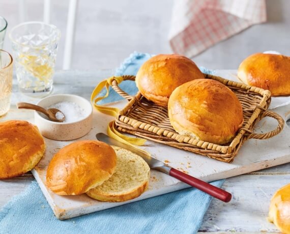 Burger-Brötchen Grundrezept