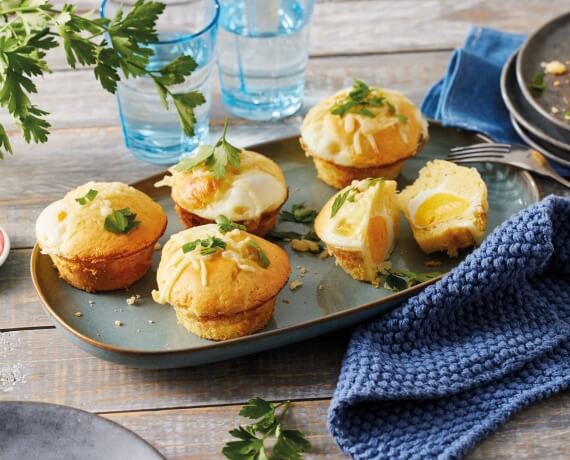 Herzhafte Eiermuffins