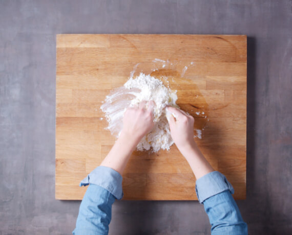 Dies ist Schritt Nr. 1 der Anleitung, wie man das Rezept Schwäbische Maultaschen zubereitet.