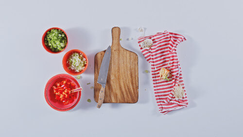 Dies ist Schritt Nr. 1 der Anleitung, wie man das Rezept One Pot Pasta Bolognese zubereitet.