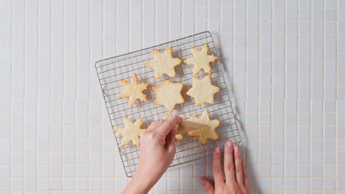 Dies ist Schritt Nr. 3 der Anleitung, wie man das Rezept Butterplätzchen zubereitet.