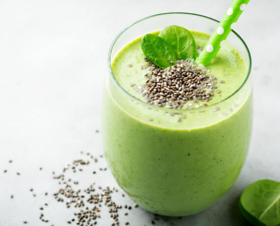 [Schnell &amp; einfach] Grüner Smoothie mit Chia-Samen | LIDL Kochen