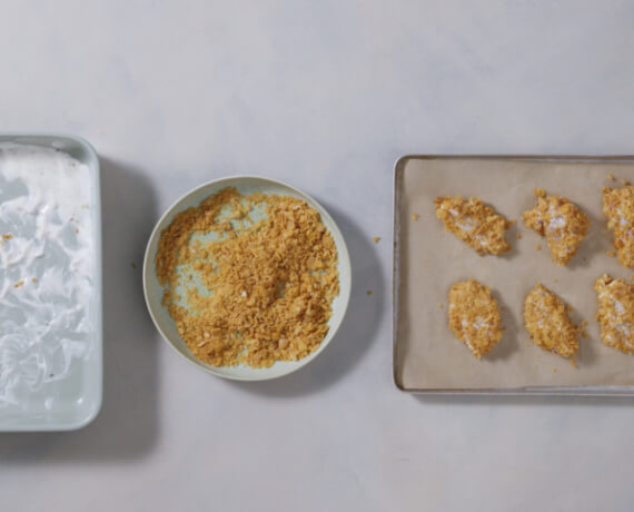 Dies ist Schritt Nr. 2 der Anleitung, wie man das Rezept Crispy Chicken Wings zubereitet.