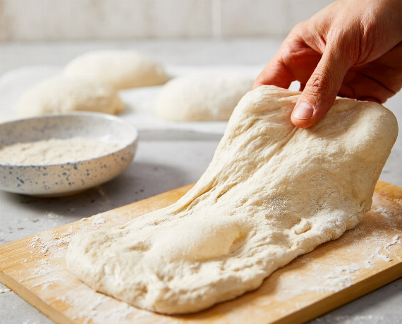 Dies ist Schritt Nr. 3 der Anleitung, wie man das Rezept Selbst gemachter Sauerteig zubereitet.