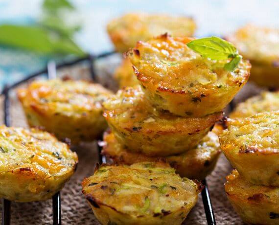 Cupcakes mit Zucchini