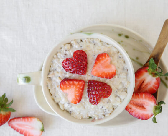 [Schnell &amp; einfach] Porridge mit Chia-Samen und Erdbeeren | LIDL Kochen