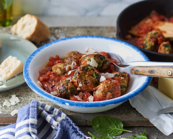 Malfatti mit Tomatensauce