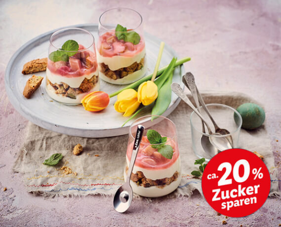 [Schnell & einfach] RhabarberCantucciniTrifle LIDL Kochen