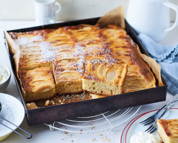 Klassischer Apfelkuchen