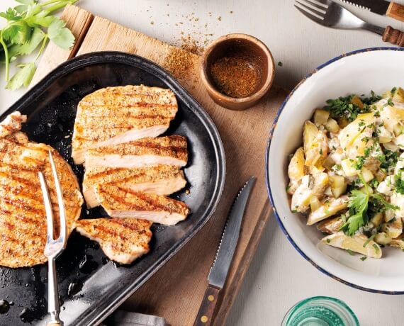 [Schnell &amp; einfach] Steaks mit Kartoffelsalat | LIDL Kochen