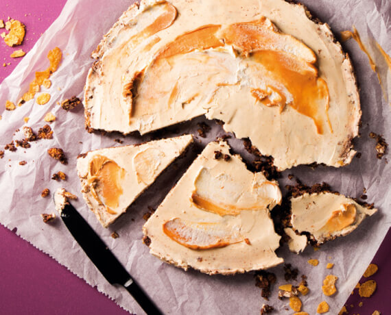 No-bake Cheesecake mit Schoko-Cornflakes-Boden für 16 Personen von lidl-kochen.de
