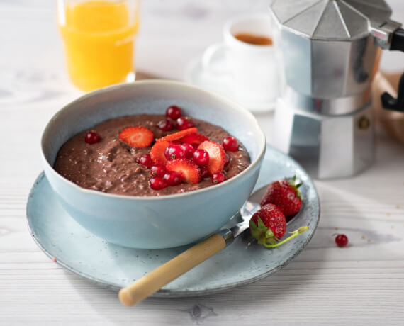 Schokoladen-Porridge