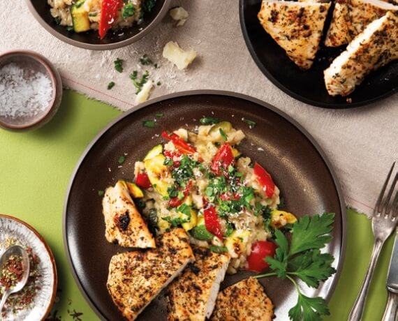 [Schnell &amp; einfach] Putenschnitzel mit Risotto | LIDL Kochen