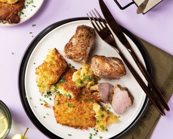 [Schnell &amp; einfach] Schweinemedaillons mit Rösti | LIDL Kochen