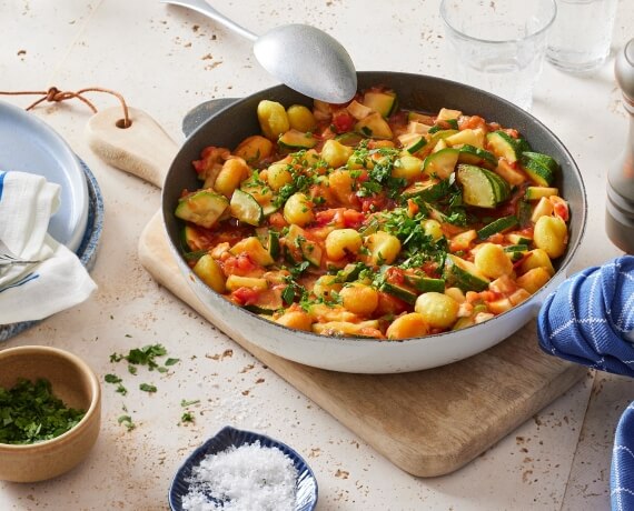 Gnocchi-Pfanne in Tomatensauce - Rezept | LIDL Kochen