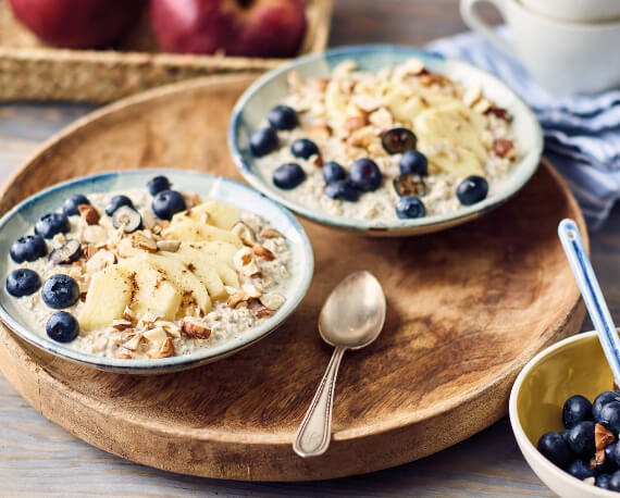 Overnight Oats mit Haferdrink