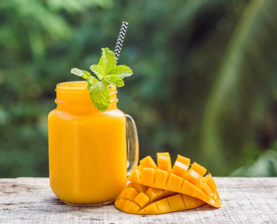 Mango-Ingwer-Drink