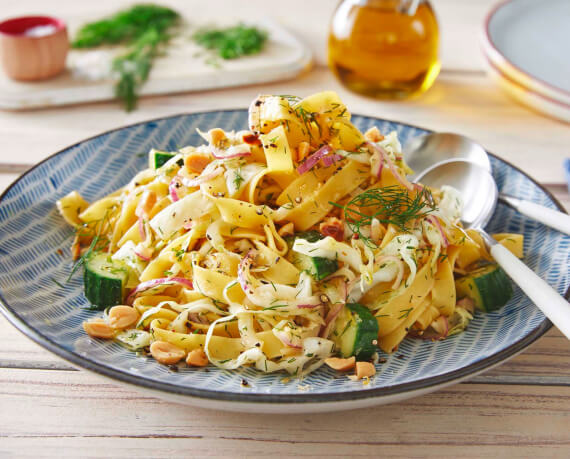 Bandnudelsalat