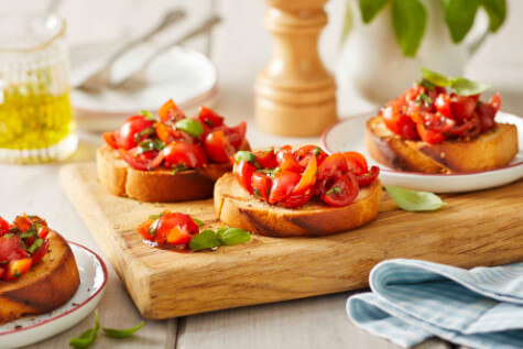 Glutenfreie Bruschetta