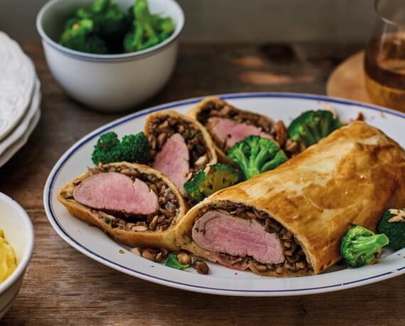 Schweinefilet Wellington