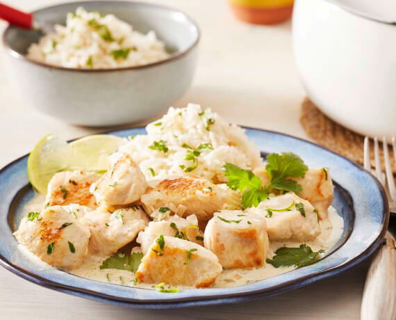 Hähnchen in Limettensauce für 4 Personen von lidl-kochen.de