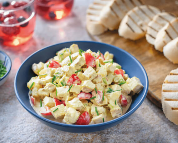 Fruchtiger Geflügel-Curry-Salat für 4 Personen von lidl-kochen.de