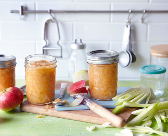 Fenchel-Apfel-Chutney mit Ingwer