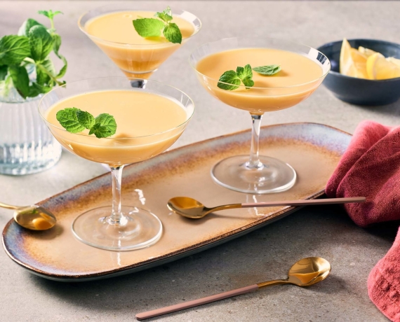 [Schnell &amp; einfach] Eierlikör-Panna-Cotta mit Zitronengelee | LIDL Kochen