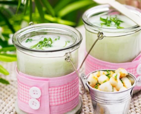 Melonen Gurken Suppe - Rezepte Suchen