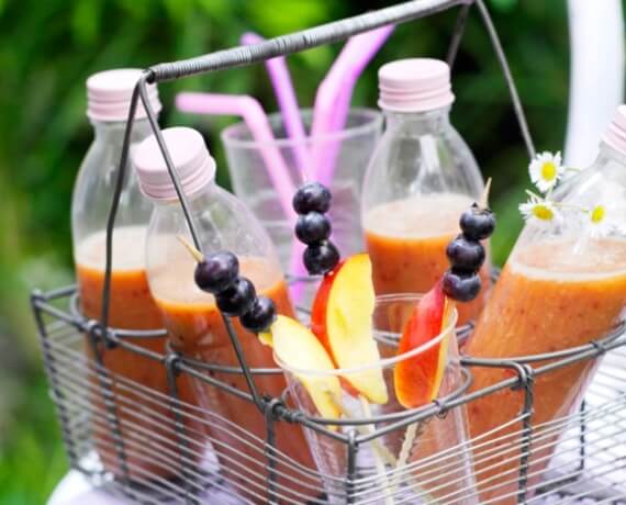 [Schnell &amp; einfach] Nektarinen-Blaubeer-Smoothie | LIDL Kochen